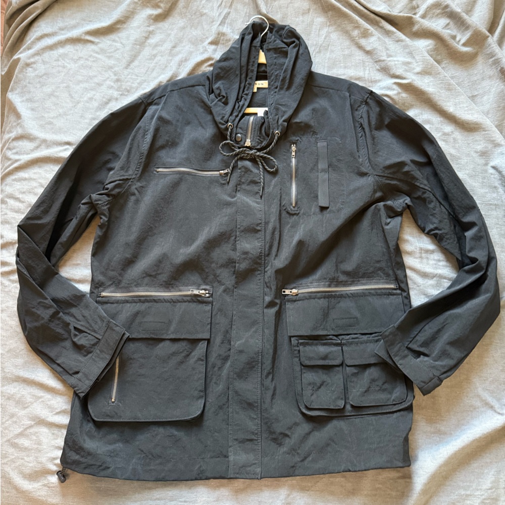 PacSun Charcoal Utility Jacket